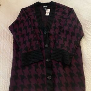 NWT EXPRESS houndstooth sweater